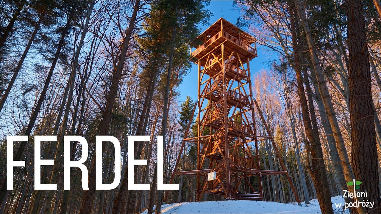 Ferdel i nowa wieża widokowa - Beskid Niski