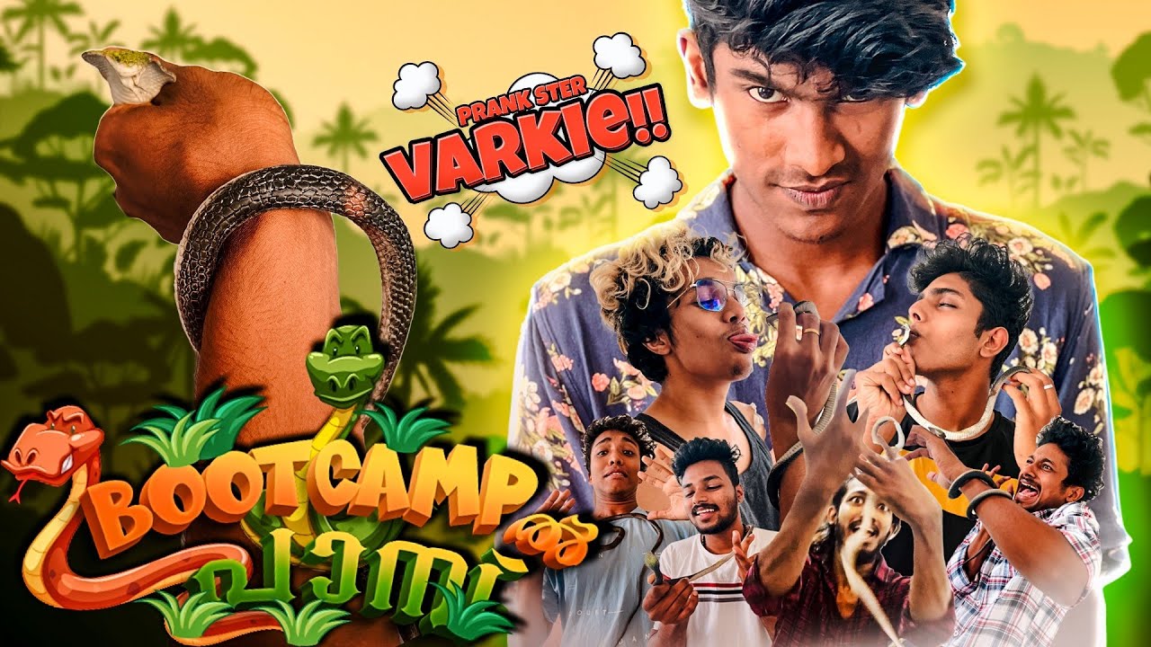 BOOTCAMPൽ പാമ്പ് GUYS😳😨PRANKSTER VARKIE😜😝 എല്ലാരും പേടിച്ച PRANK🥵 #ffkyc #kmcborn2kill