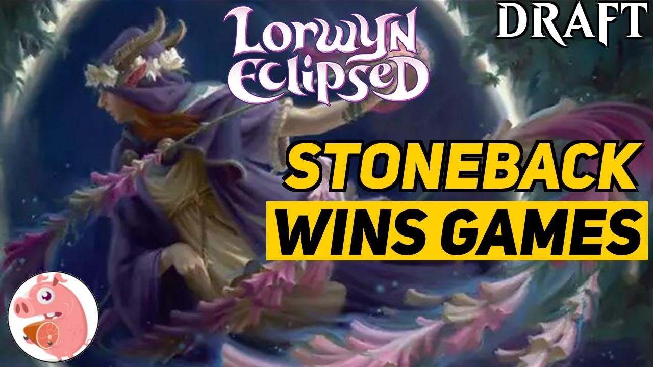 Stoneback Wins Games | Lorwyn Eclipsed Draft | Mythic Rank | MTG Arena