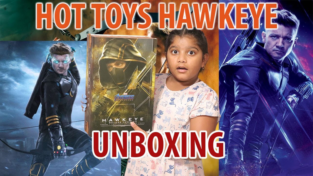 Unboxing Hawkeye Deluxe – Hot Toys One sixth Scale Endgame Ronin Included!