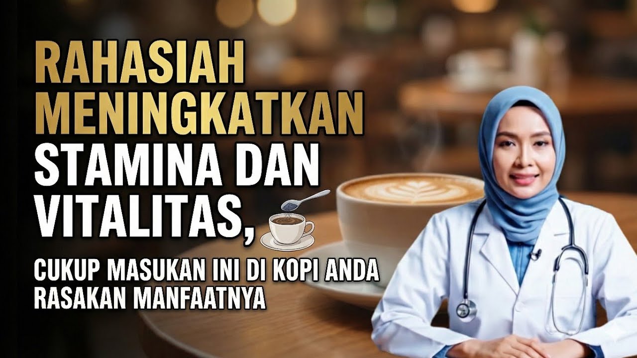 TAMBAH BAHAN INI KE KOPI ANDA, jaga ENERGI dan STAMINA LANSIA