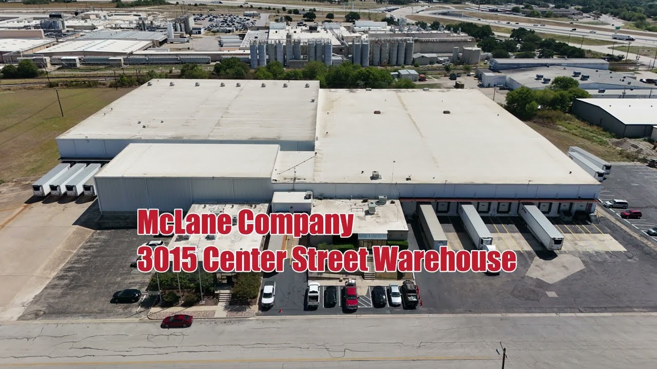 McLane Warehouse, 3015 Center Street, Temple TX DJI Air 3