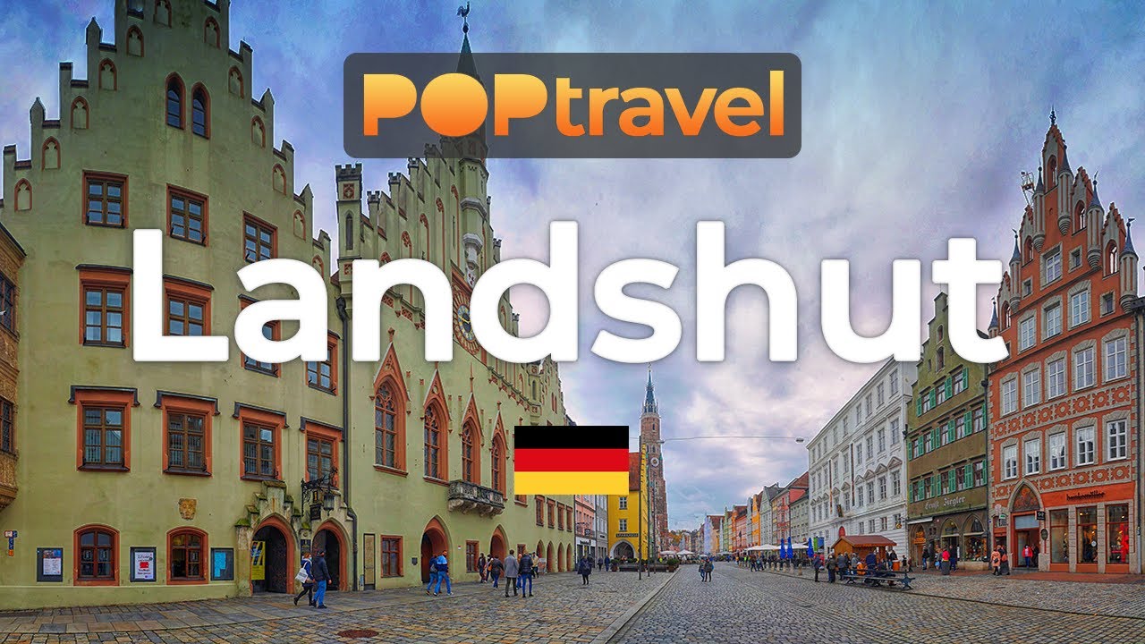 Walking in LANDSHUT / Germany 🇩🇪- 4K 60fps (UHD)