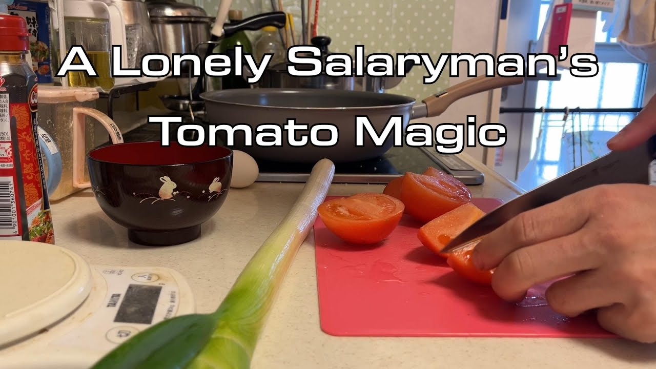 A Lonely Salaryman’s Quiet Day: Retro Vending Machines, Tomato Magic & Boss Pon Watching