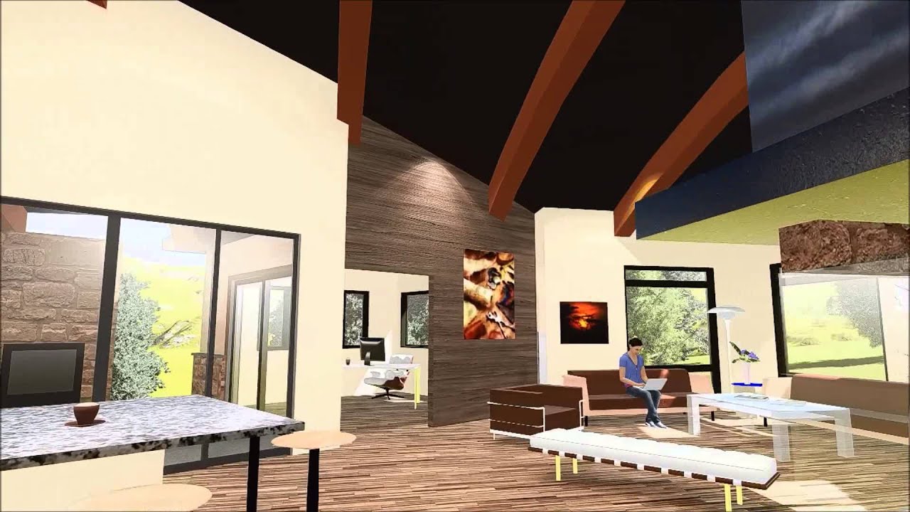 Project Studio 3D Walkthrough - Enhanced Contemporary Design