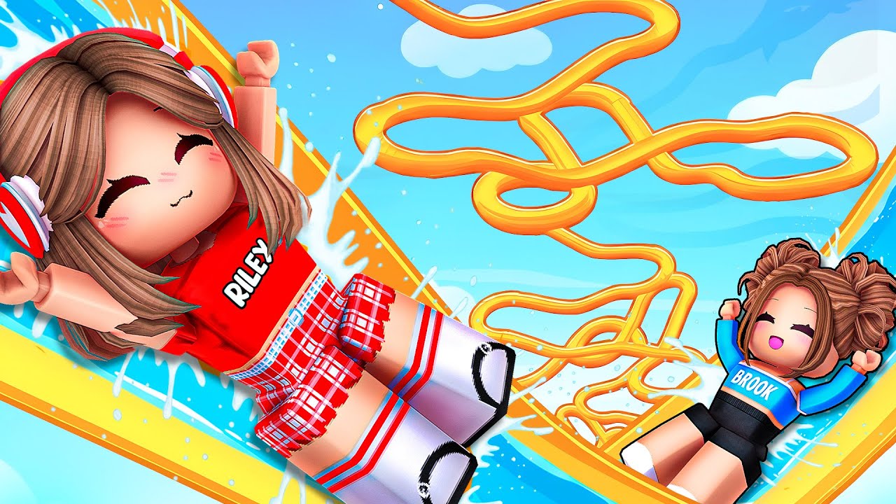 Spending $9,647,264 To BUILD The TALLEST WATER SLIDE In Roblox!!