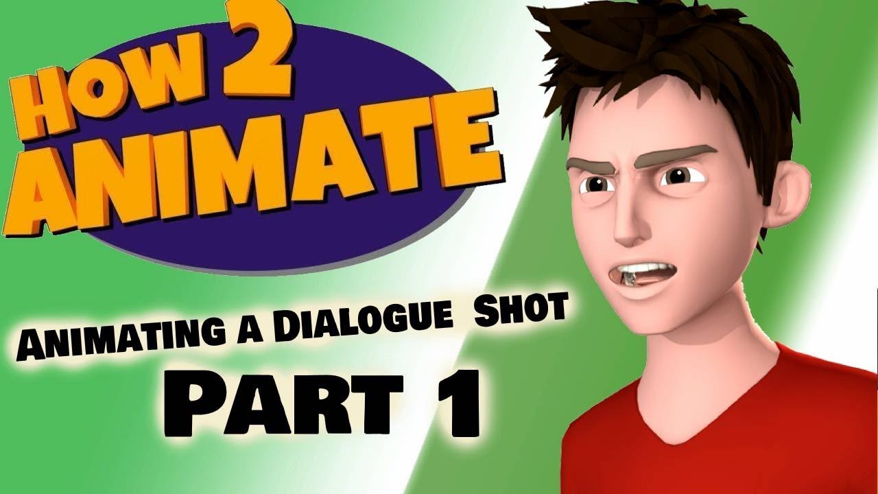 How to Animate a Dialogue Shot PART 1 | 3D Maya Animation Tutorial | HOW2ANIMATE