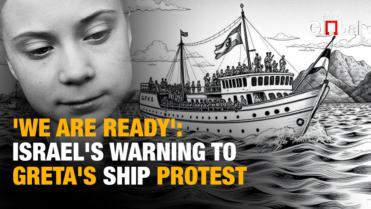 Israel to Block Gaza-Bound Activist Ship Carrying Greta Thunberg, European Politicians