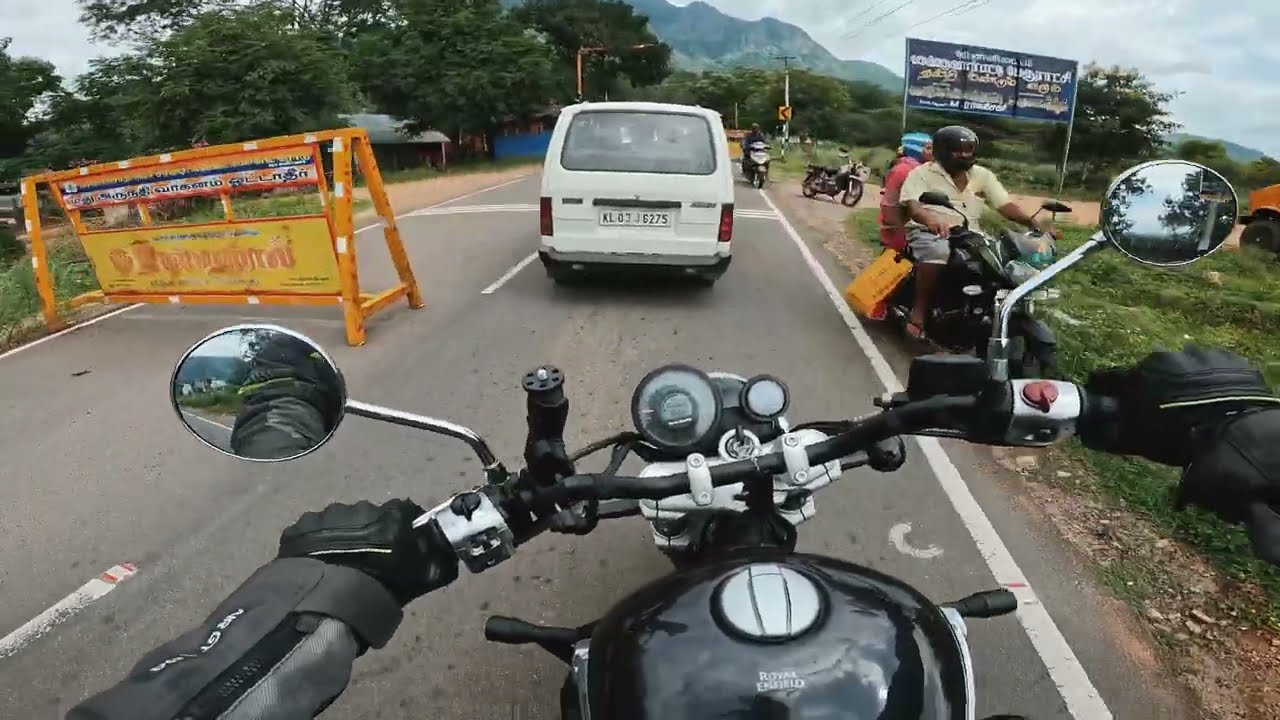 Bangalore To Kodaikanal Highway Ride 😍 | Max speed 150 😱 | Super Meteor 650