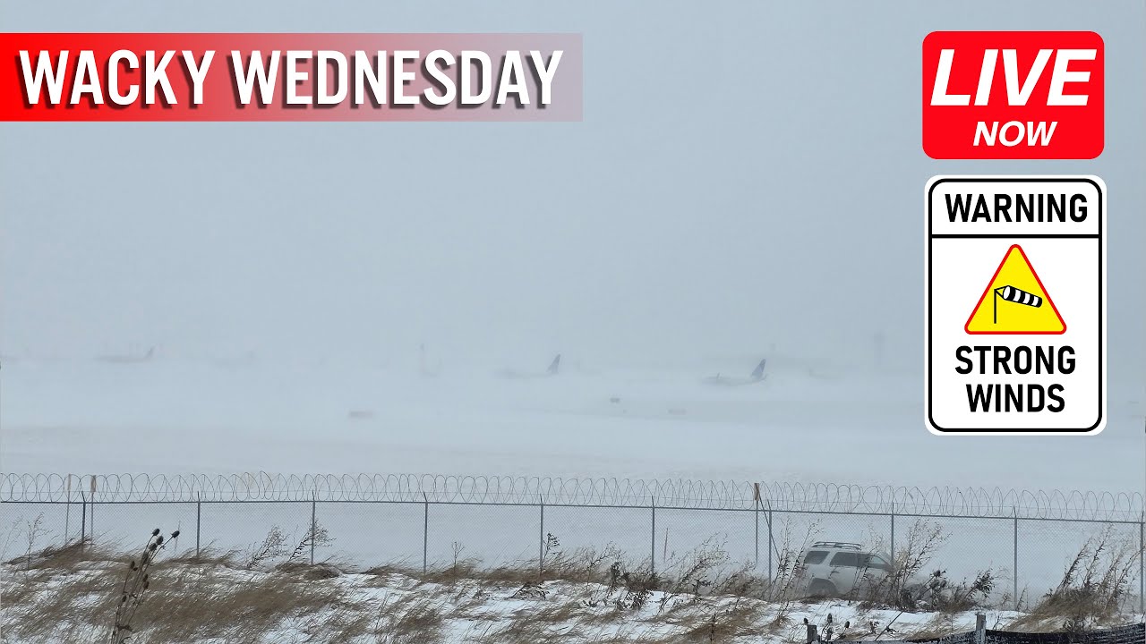 LIVE 🔴 WINTER  STORM & CROSSWINDS