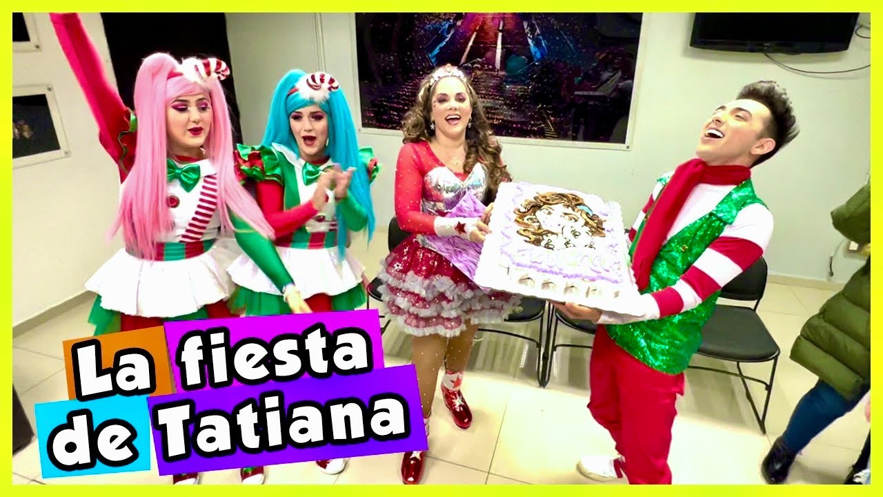 CUMPLEAÑOS DE TATIANA / SHOW PIEDRA PAPEL O TIJERA / PASTEL SORPRESA / TATIANA LA REYNA DE LIS NIÑOS
