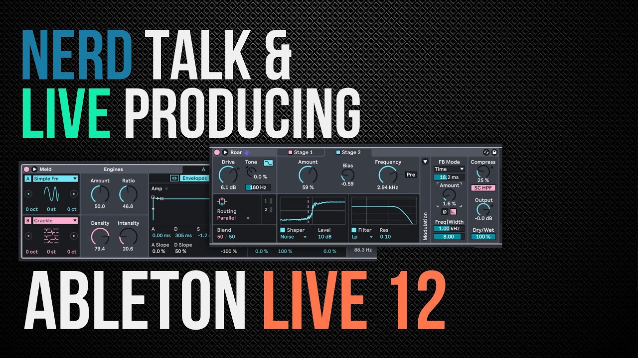 Ableton Live 12 im Live Check! | Nerd Talk & Live Producing