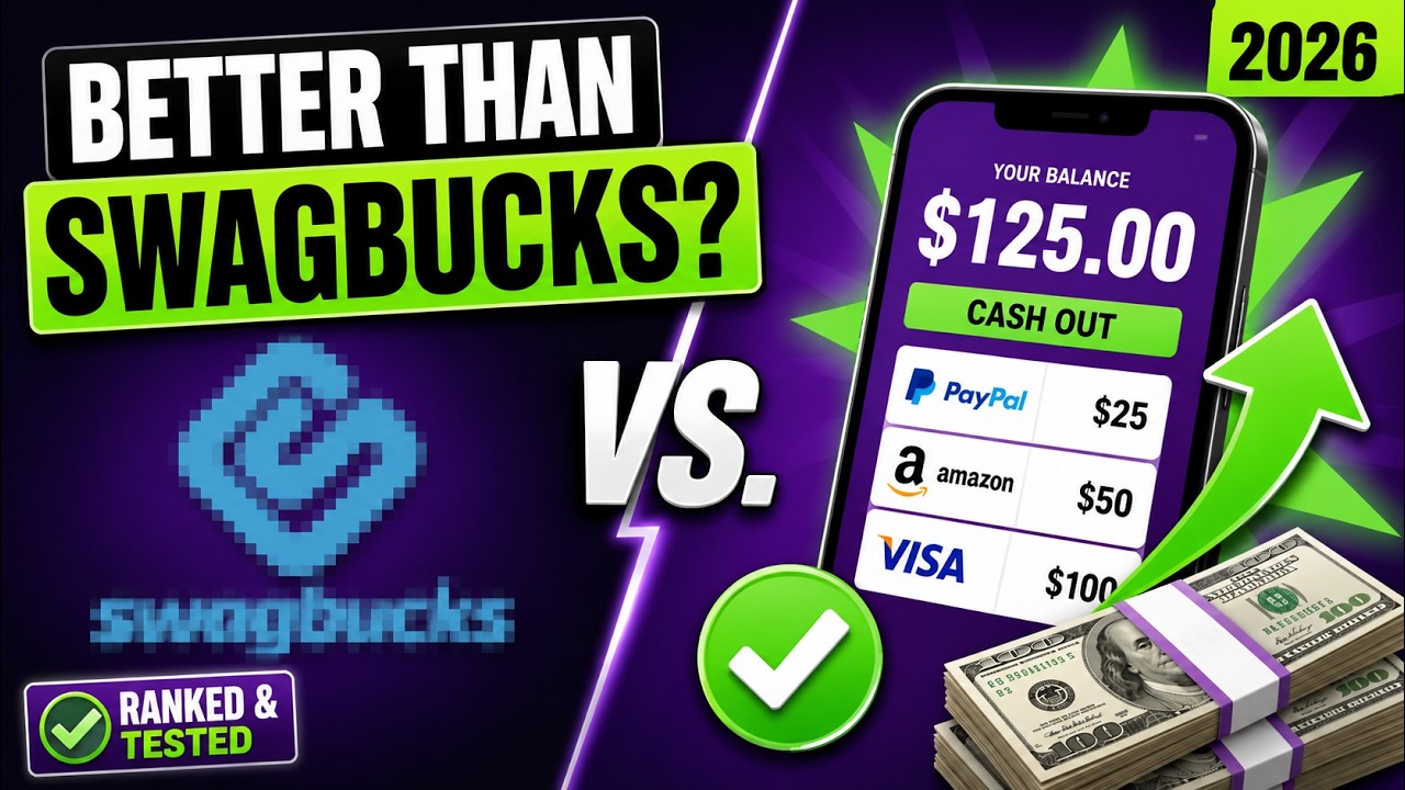 Альтернативы Swagbucks: приложения, похожие на Swagbucks, которые платят БОЛЬШЕ (2026)