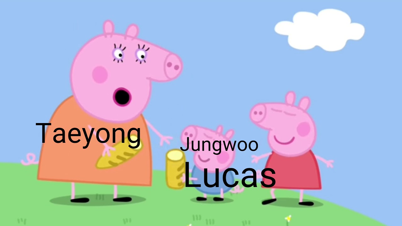 NCT AS PEPPA PIG