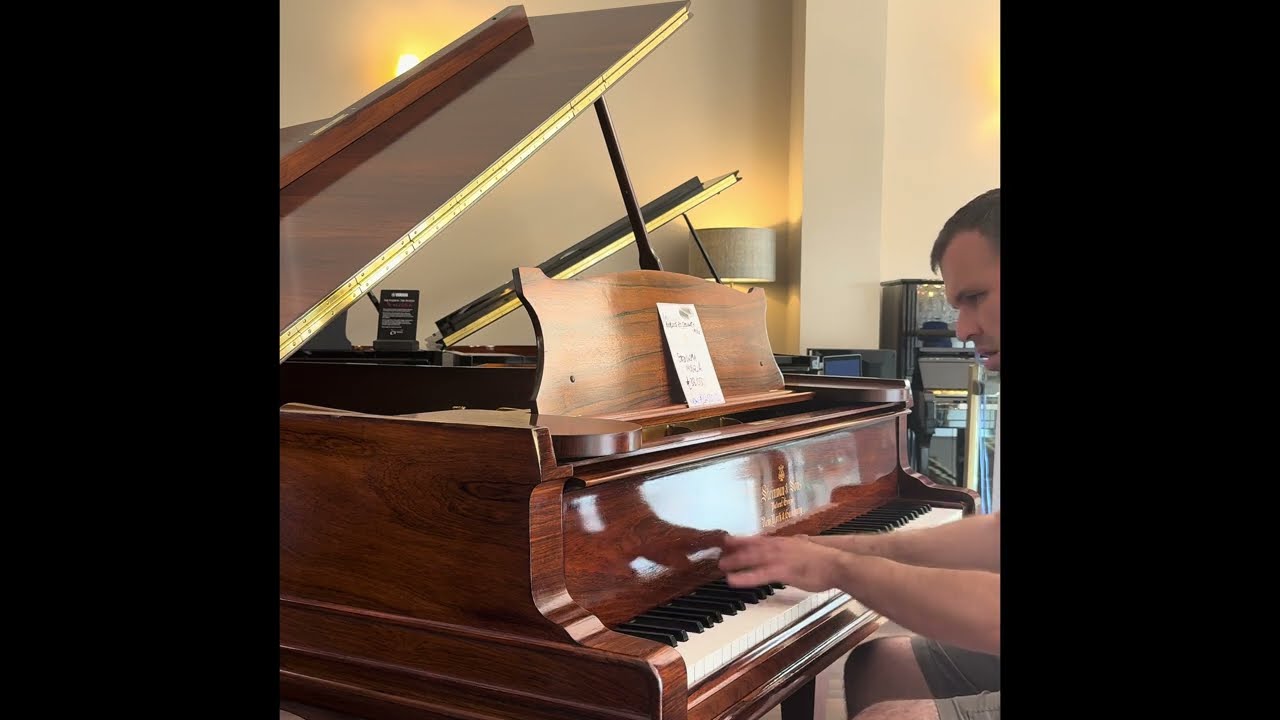 Collection of numbers on a few of my pals Steinways, Bechstein & Yamaha pianos