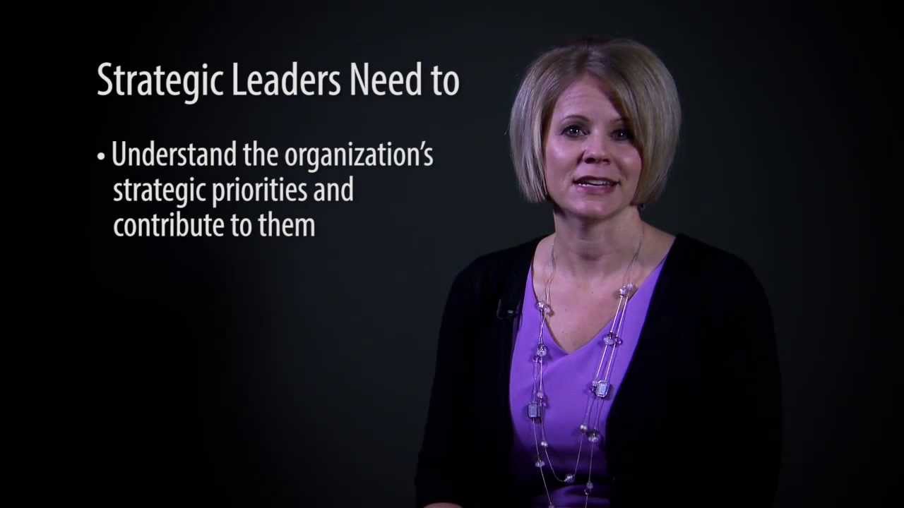How To Become A Strategic Leader