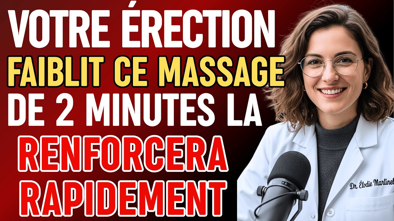 Le massage de 2 minutes pour hommes de plus de 50 ans pour des érections plus fermes et durables !