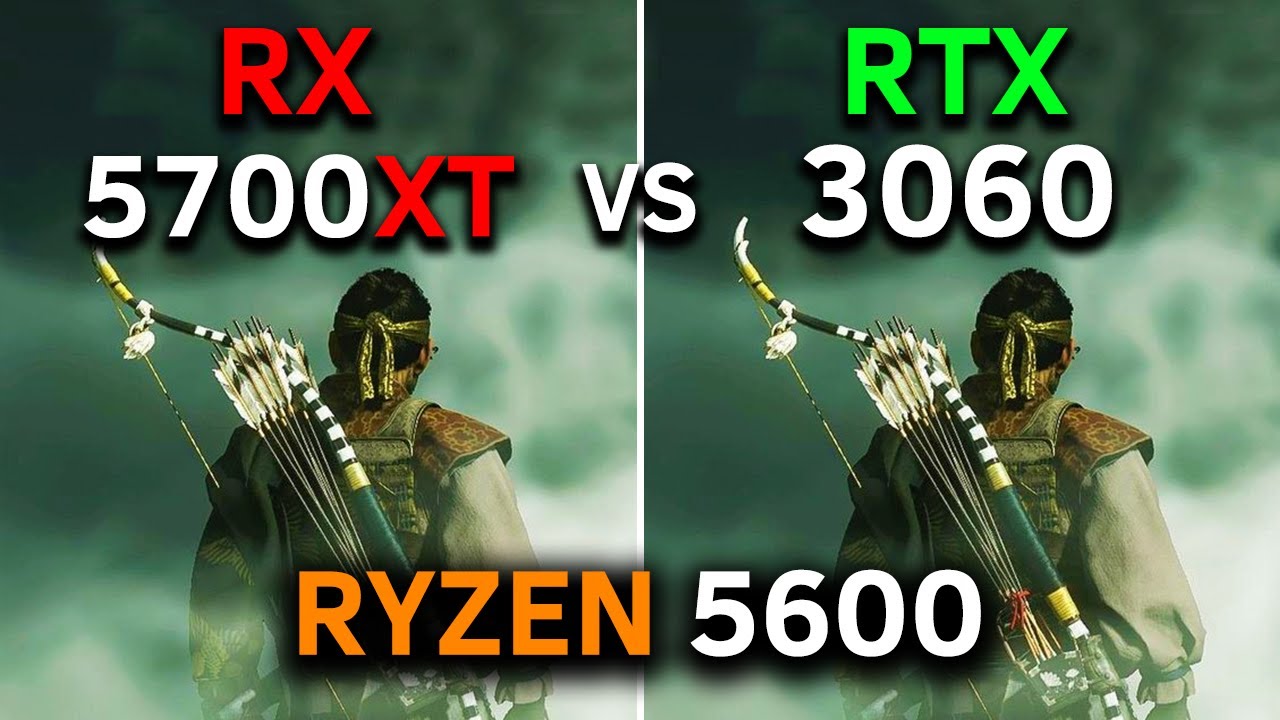 RTX 3060 12GB vs RX 5700 XT 8GB | RYZEN 5 5600 | Test in 12 Games | 2024
