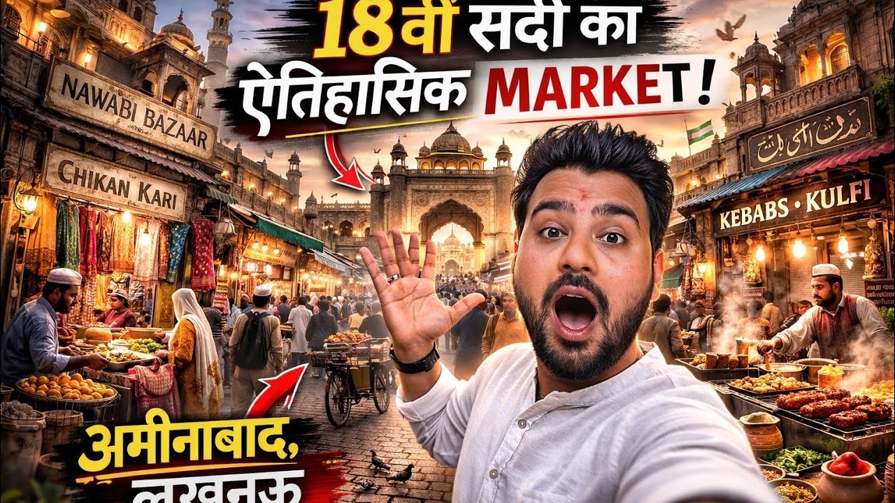 18th Century ki Market:  Aminabad, Lucknow.