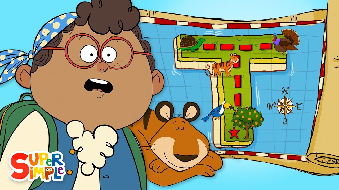 Alphabet Cartoon - A Terrific Adventure on 
