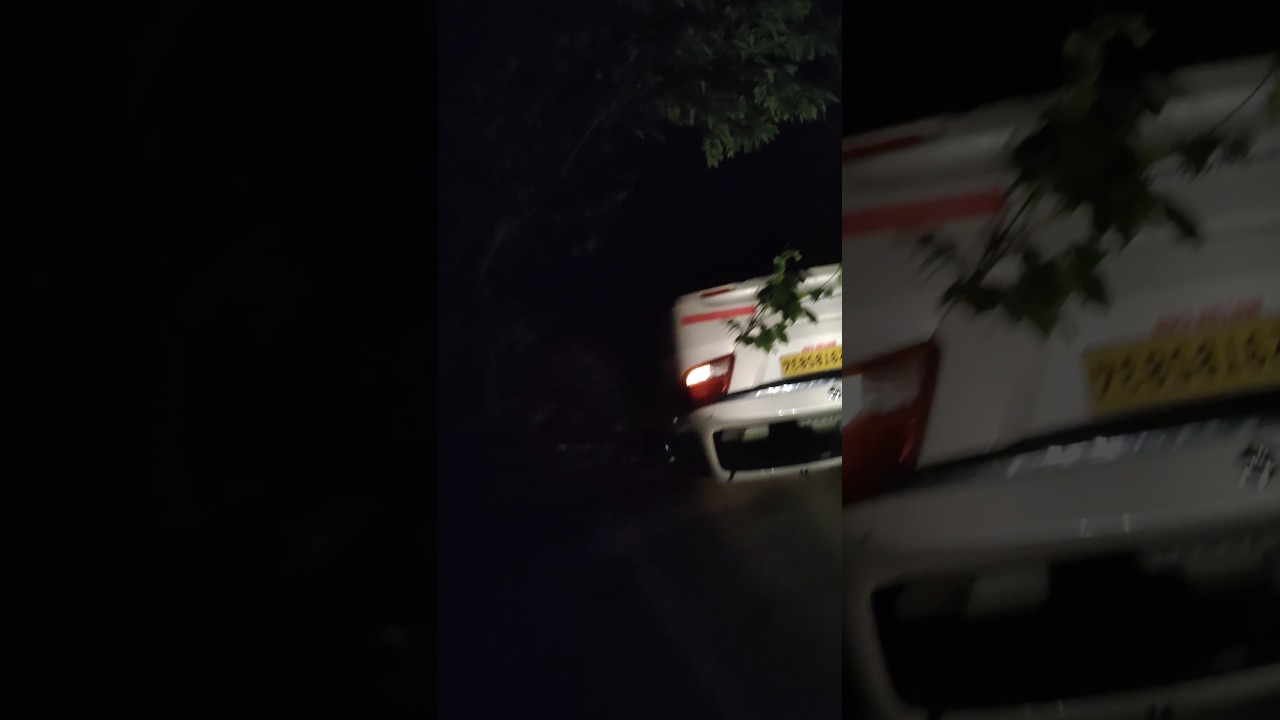Accident near Boyakonda Gangamma temple road
