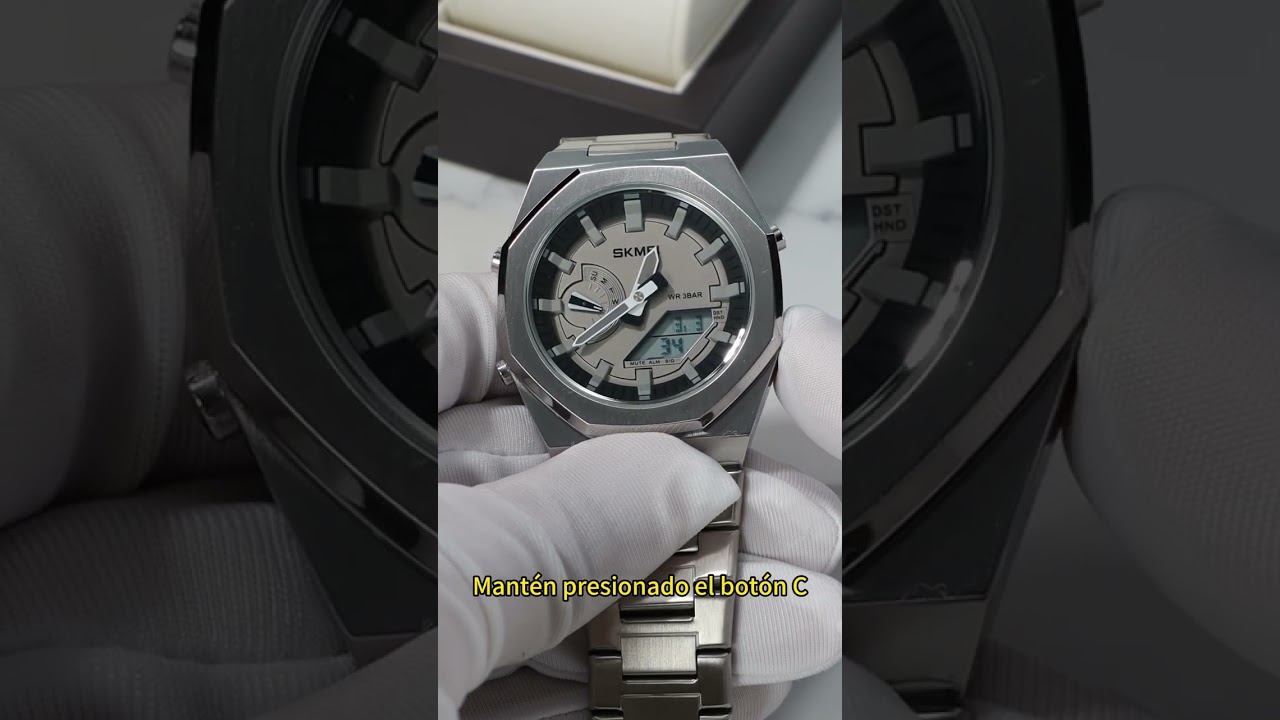 How to set the time in SKMEI 1816