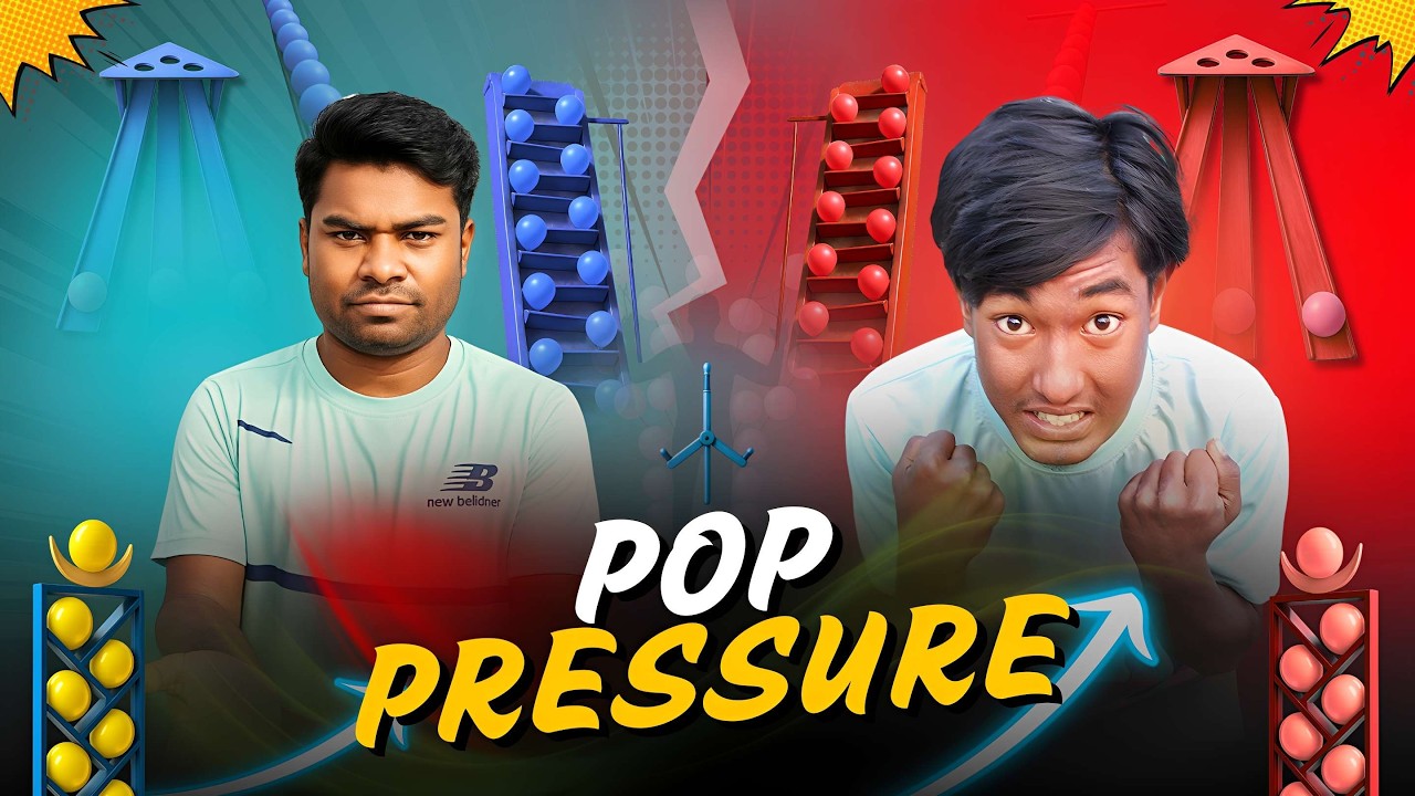 Pop Pressure ⏱️ One Wrong Move = Game Over! 🎈🔥 CrazyChallenge