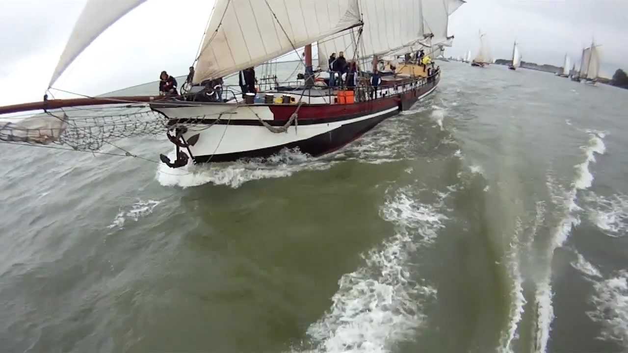 Klipperrace Ankerstart Krabbersgat Enkhuizen 13 oktober 2012