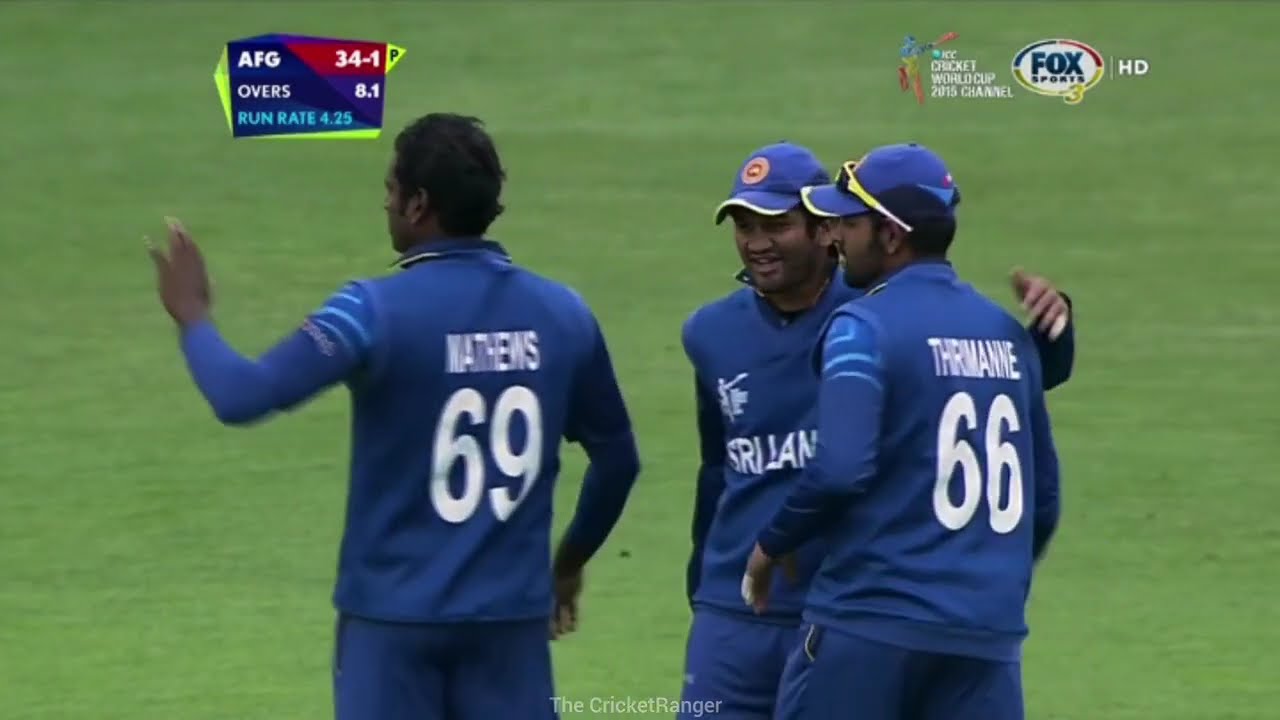Thriller SL vs AFG 2015 world cup🏆league Match HD HIGHLIGHTS 🏏🔥#malinga#cricket#trending#viral#win 
