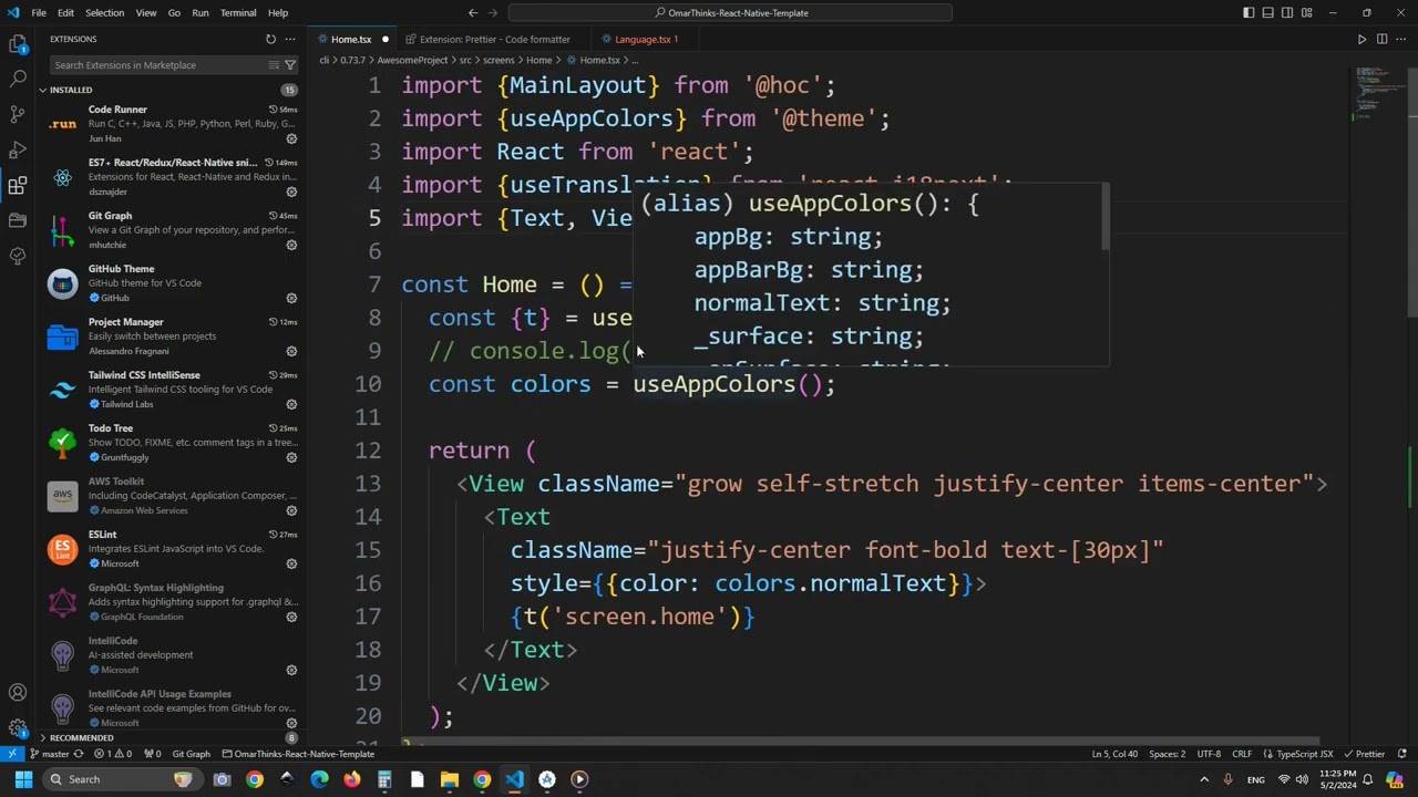 Visual Studio Code - Auto formatting NodeJS Projects