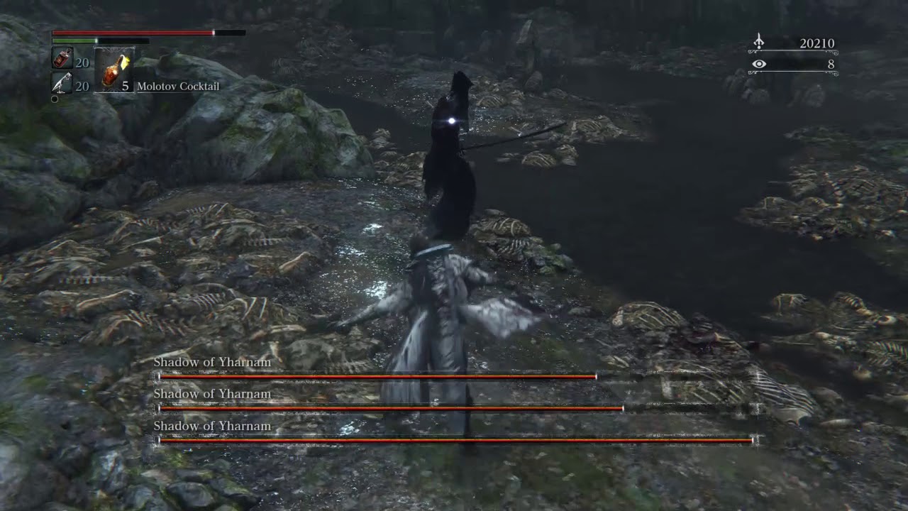 Bloodborne: Summoning 2 Hunters to fight The Shadows Of Yharnam