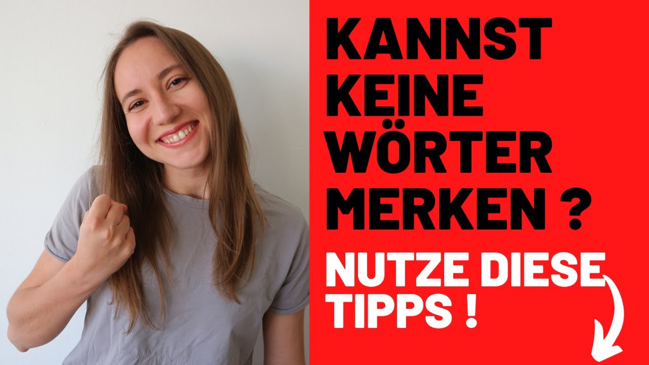 Wie du dir DEUTSCHE Wörter merken kannst | Meine STRATEGIE | schnell & einfach