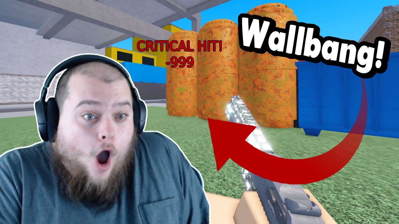 Killing Through Walls.. (Roblox Arsenal)