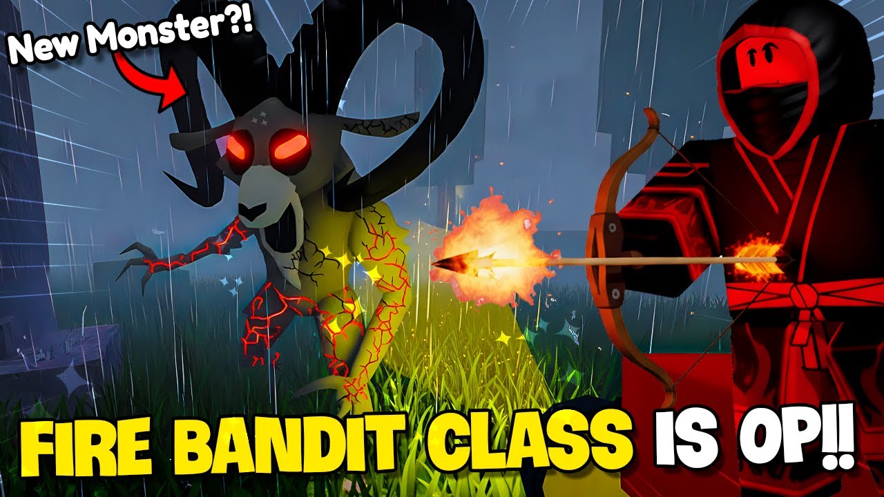 The NEW Fire Bandit Class is CRAZY OP in 99 Nights in a Forest