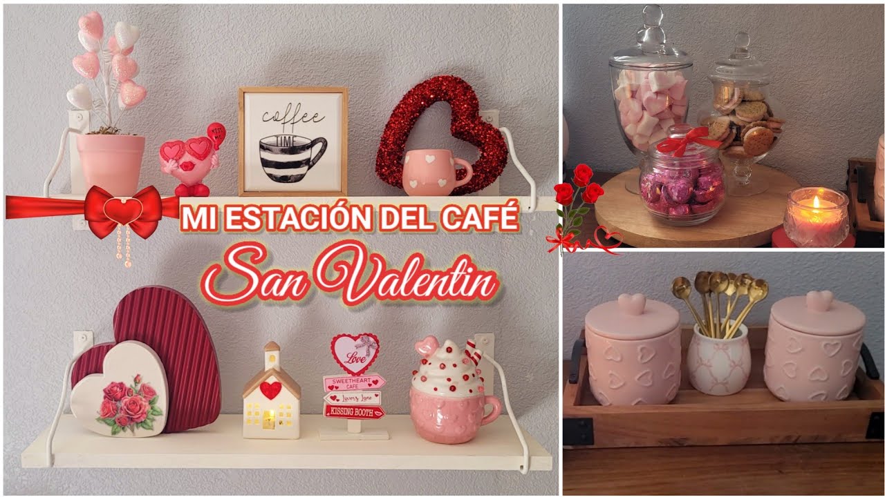 Моя кофейная станция ко Дню святого Валентина 💖💕