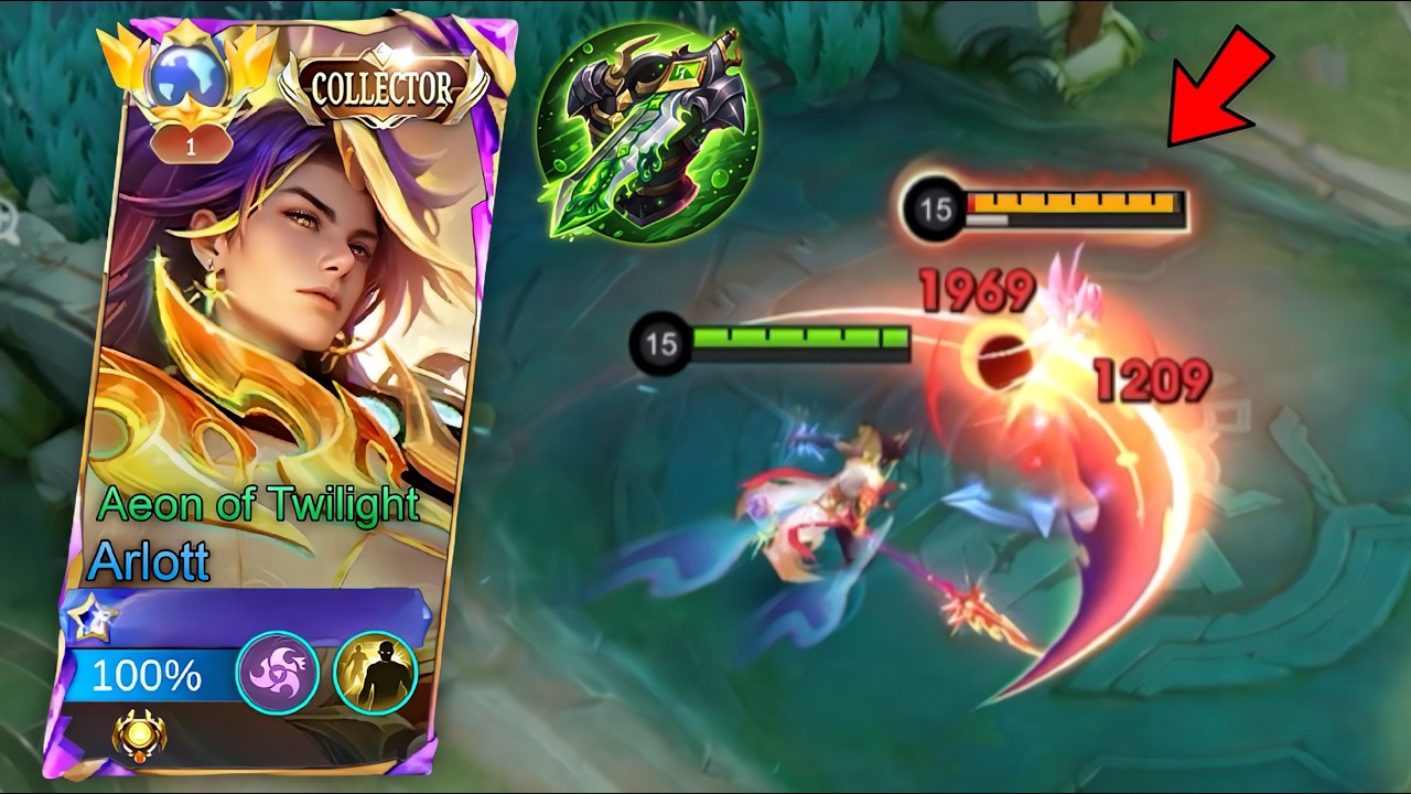 NEW PERFECT 1 HIT BUILD ARLOTT 2026! - MOBILE LEGENDS