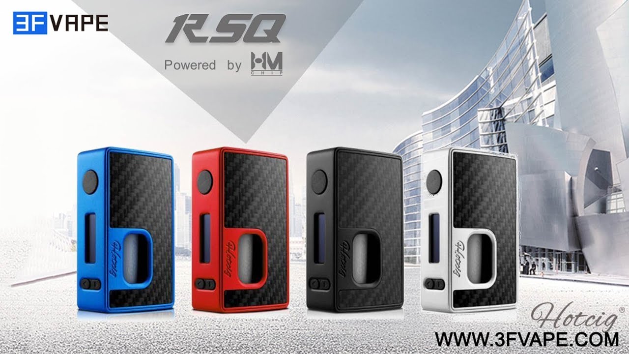 Hotcig RSQ 80W Squonk Box Mod