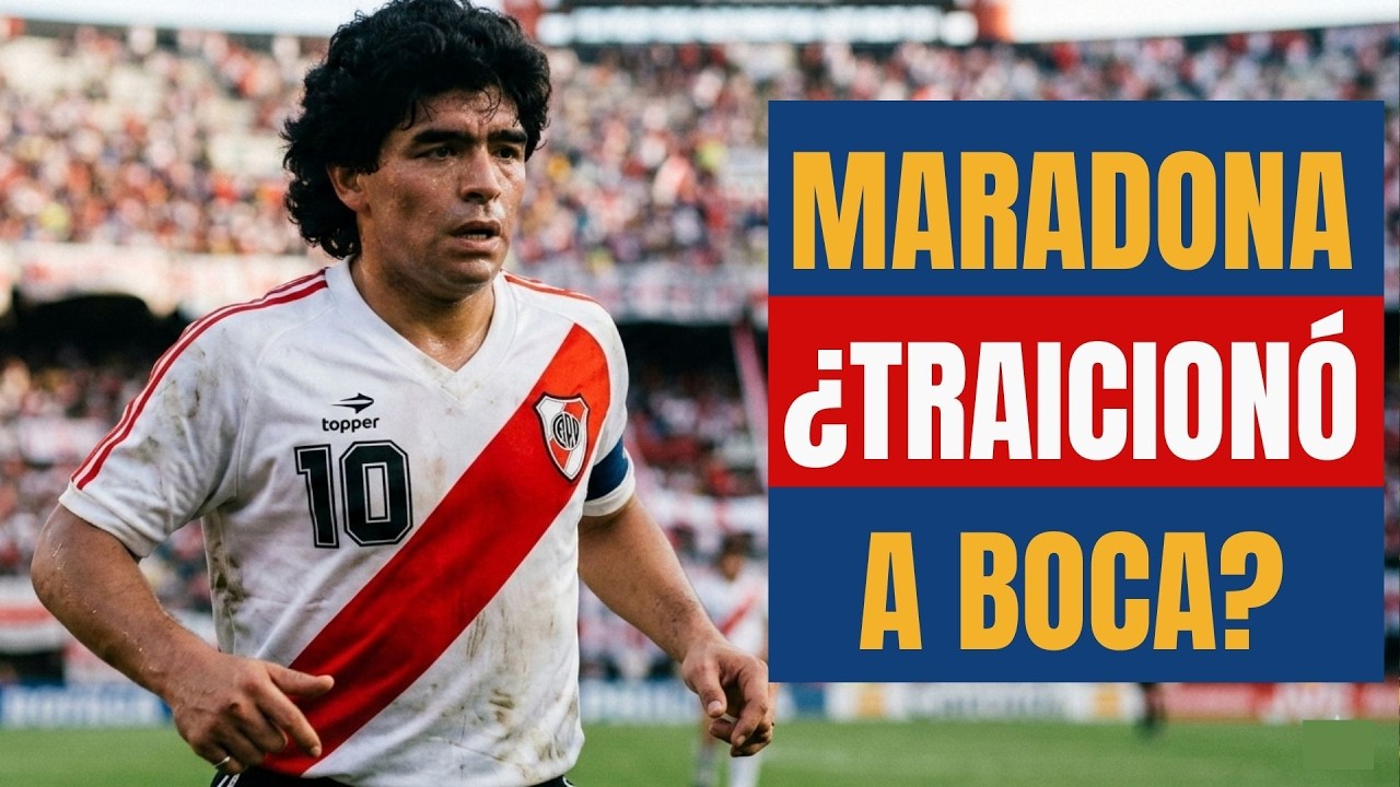 ⚽ MARADONA: El SECRETO Sobre RIVER PLATE Que OCULT&Oacute; Durante 30 A&Ntilde;OS 💣