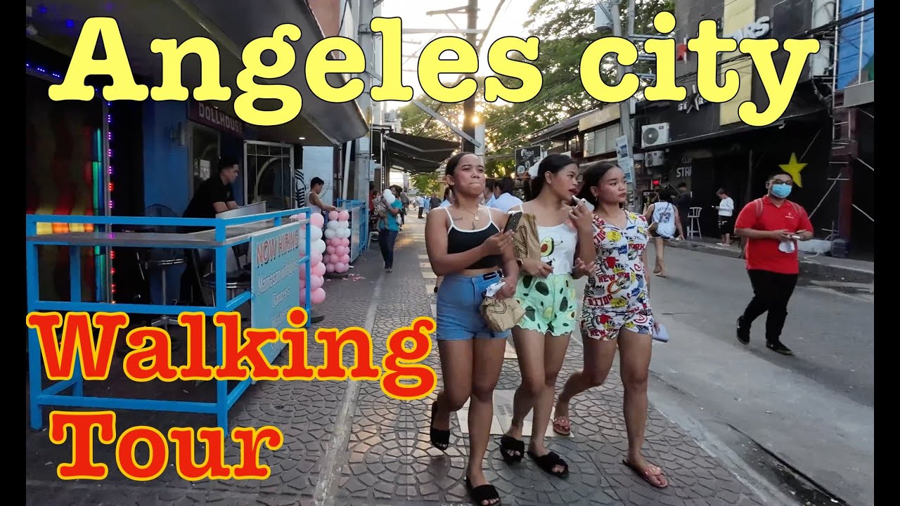 Angeles city Tour. Walking Street, A.Santos Road, Astro Park, SM Clark.