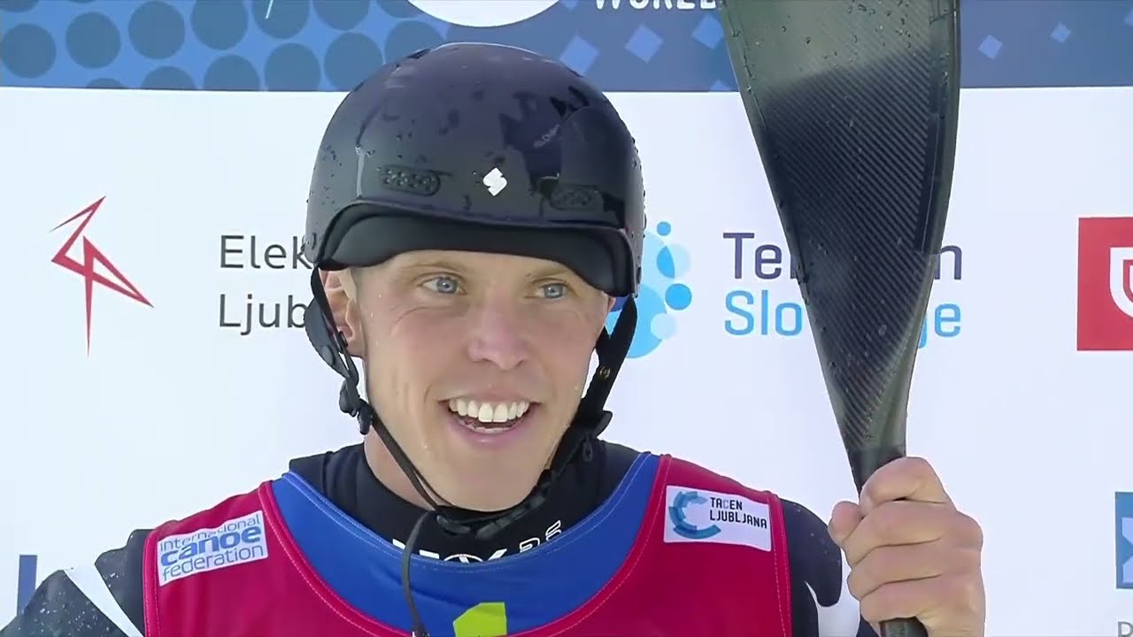 Men's Kayak Cross Final / 2023 ICF Canoe-Kayak Slalom World Cup Ljubljana Slovenia