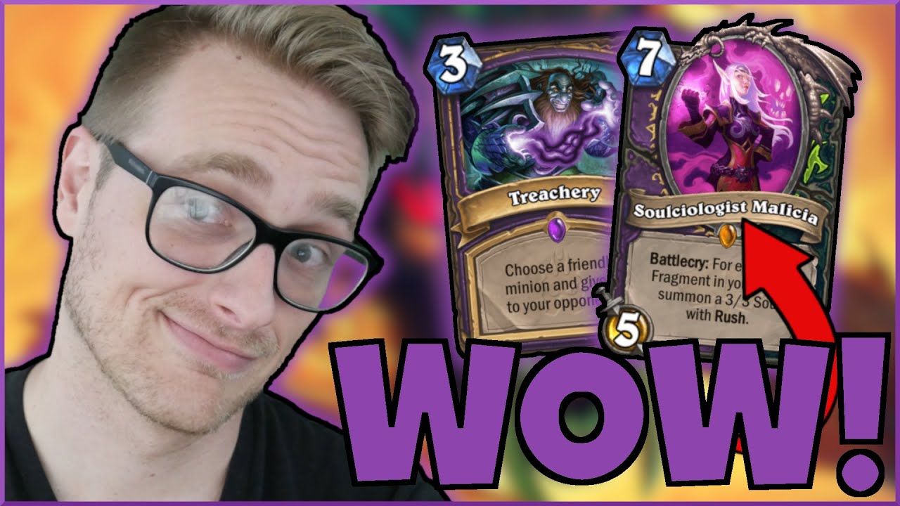 Soul Fragments are Useful? DESTROY Combo DECKS with TREACHERY WARLOCK | Scholomance Academy