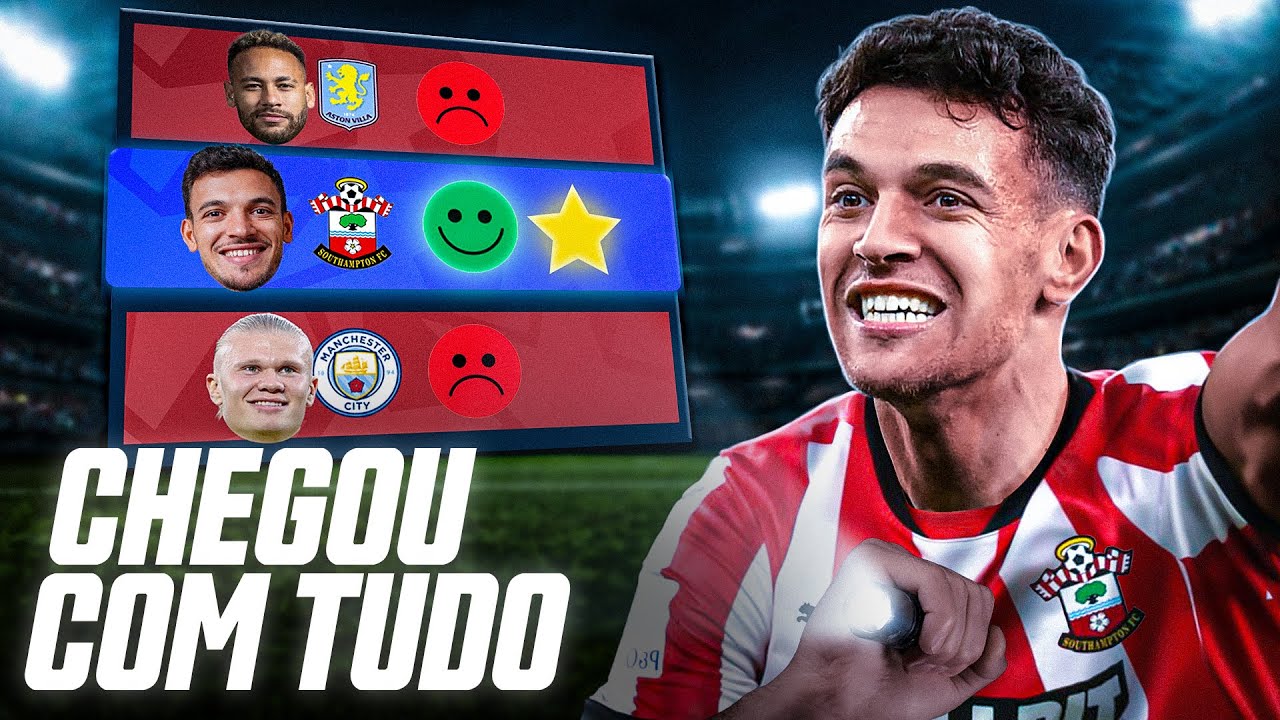 Southampton encontra sua NOVA ESTRELA ⭐