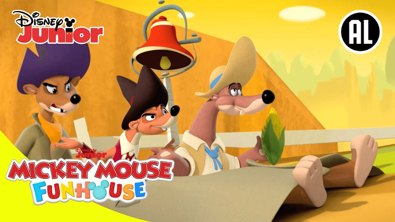 🏅Wie gaat winnen? | Mickey Mouse Funhouse | Disney Junior BE