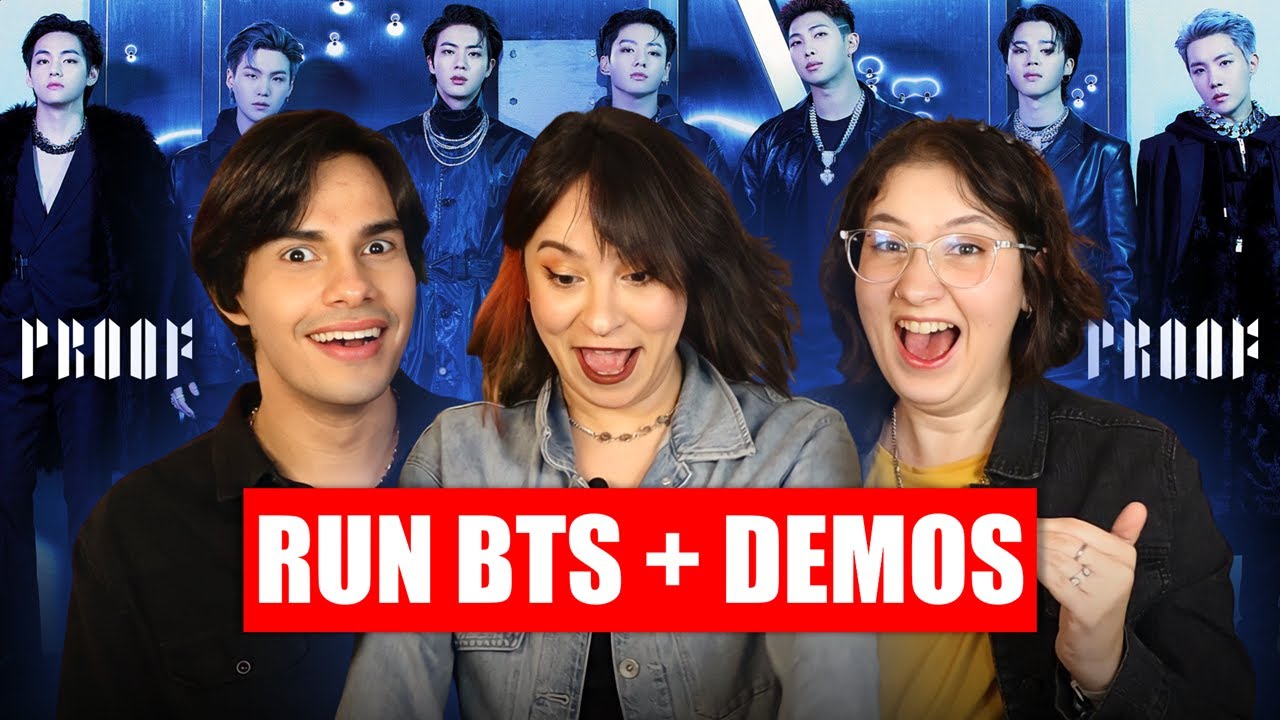 BTS - RUN BTS + PROOF CD 3 (REACTION) | Três de Outubro