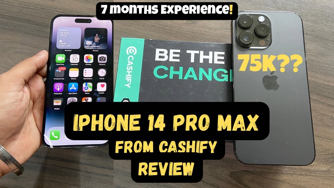 Review on IPHONE 14 PRO MAX from Cashify! | Should You buy Refurbished iphone from cashify?