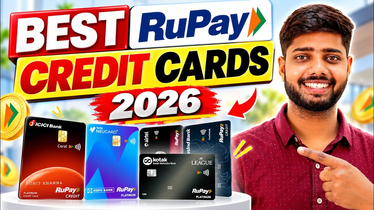 Best RuPay Credit Cards 2026 | Best UPI Credit Cards 2026 | Lifetime Free Rupay Credit Card