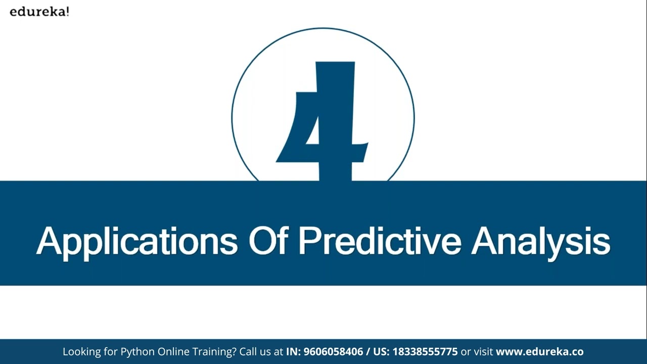 Predictive Analysis Using Python | Learn to Build Predictive Models | Python Training | Edureka