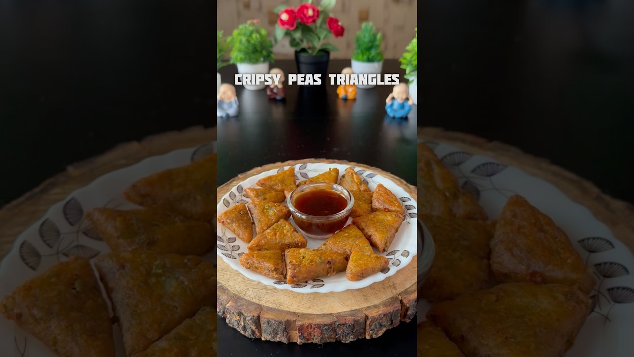 Trending recipe of Crispy Peas Triangle 