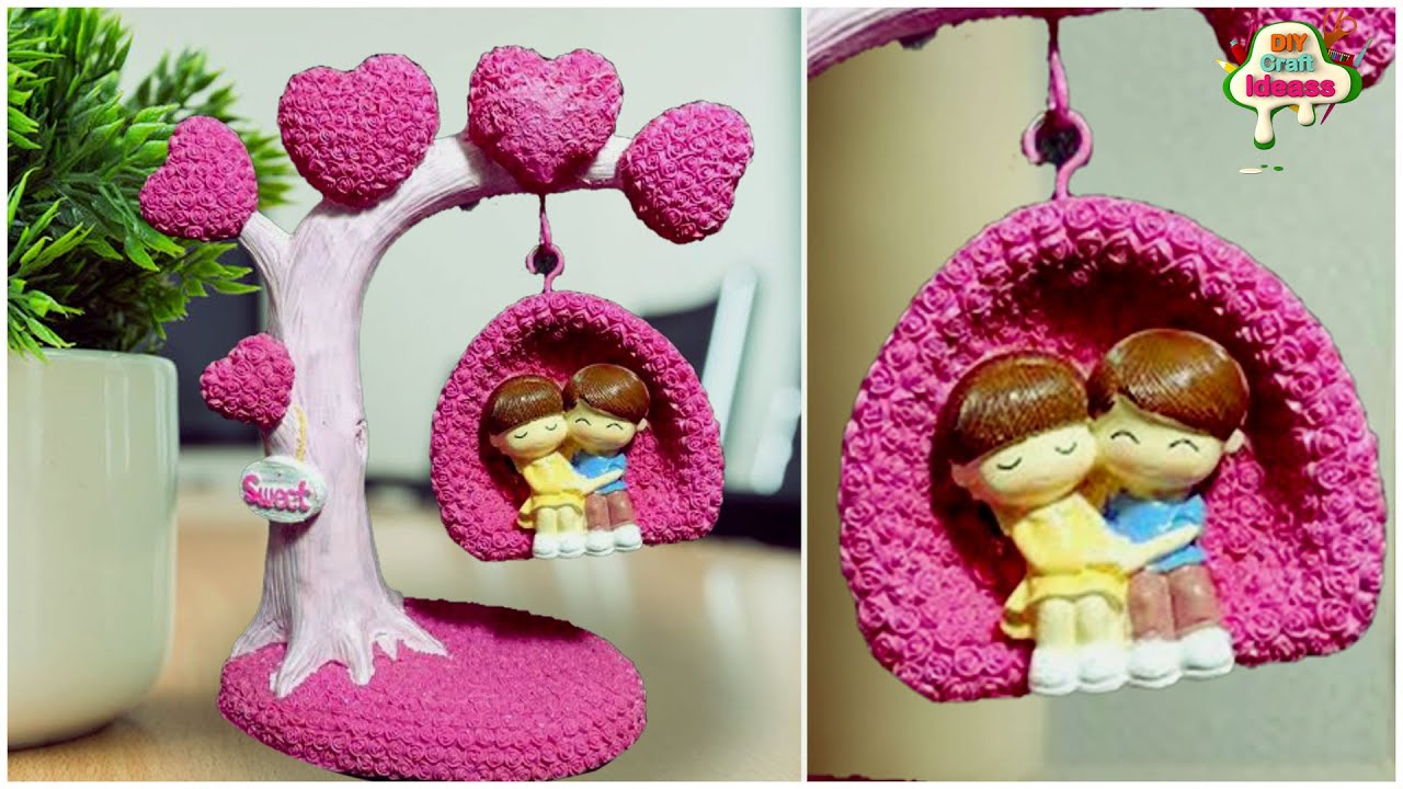 Best out of waste | valentine's day Gift with plastic bottle | Arush diy craft ideas