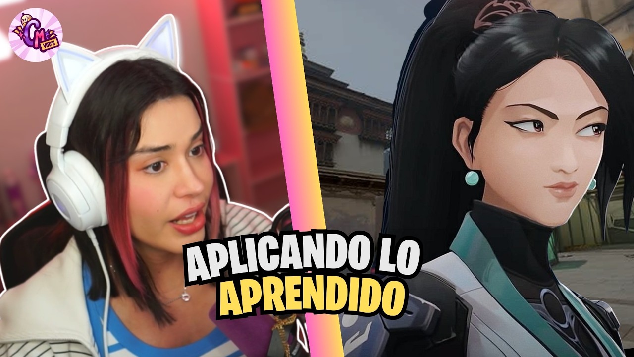 APLICANDO LO APRENDIDO CON HORUCS 🤓 / CRYSTAL MOLLY JUEGA VALORANT